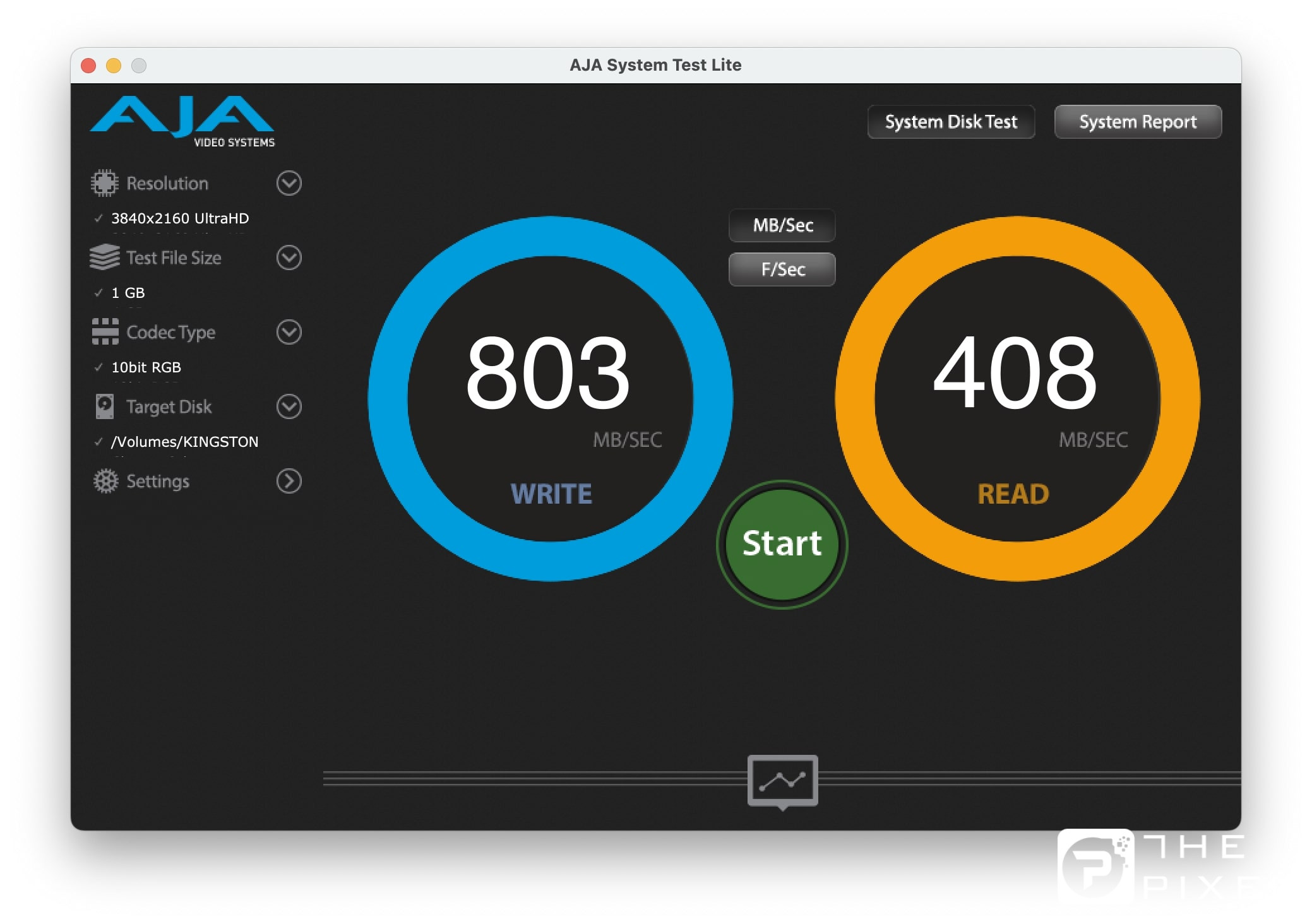 Thử nghiệm nhanh với Kingston XS1000R